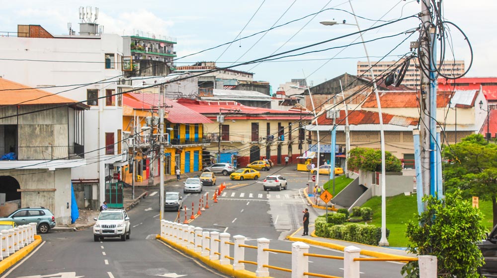 Panama city streets