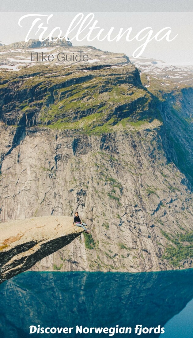 This Trolltunga Hike Guide includes everything you need to know when attempting the Trolltunga trail, including what to pack, when to hike, what to expect and how to get to Trolltunga from Bergen. #Norway #Odda #Bergen #Trolltunga