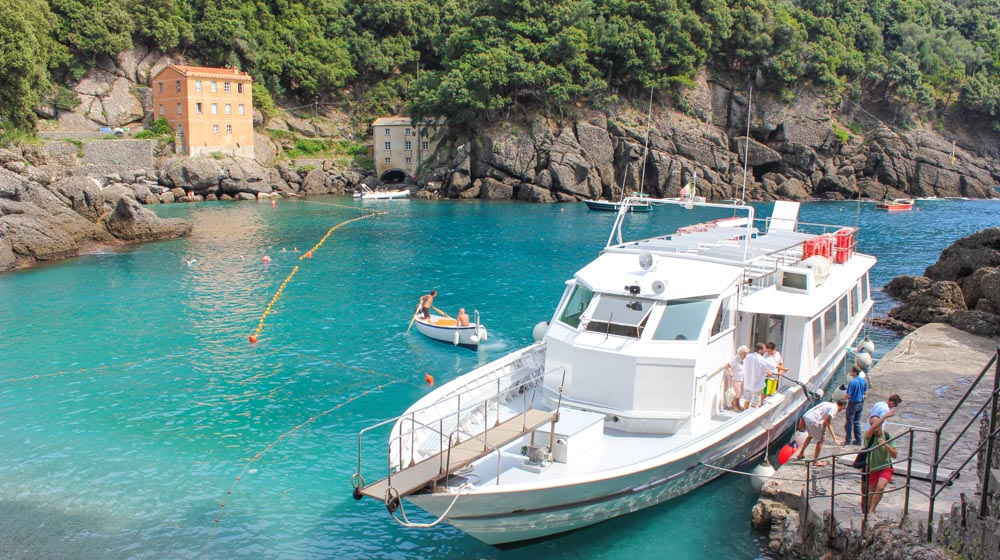 Camogli San Fruttuoso ferry How To Spend Vacation in Fishing Village Camogli Italy