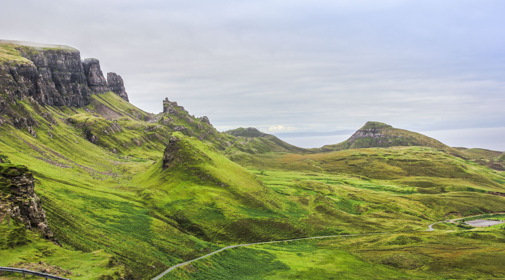 Scottish Highlands - quiraing view