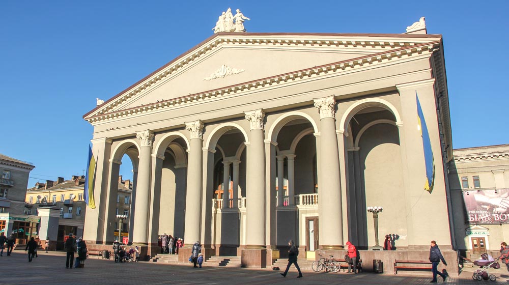 Things to do in Rivne by a local, do not skip the vintage trolleybus in Rivne, see drama theater and eat organic food