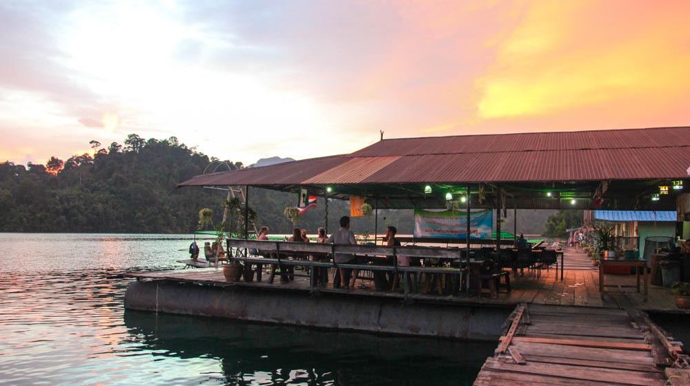 khao sok dinner