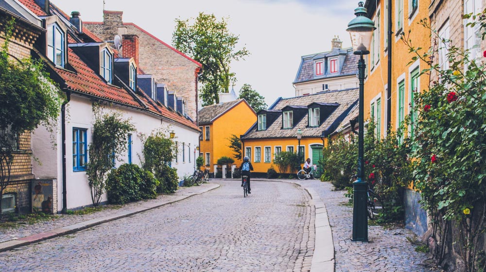 Studying and living in Lund Sweden: Lund Old Town