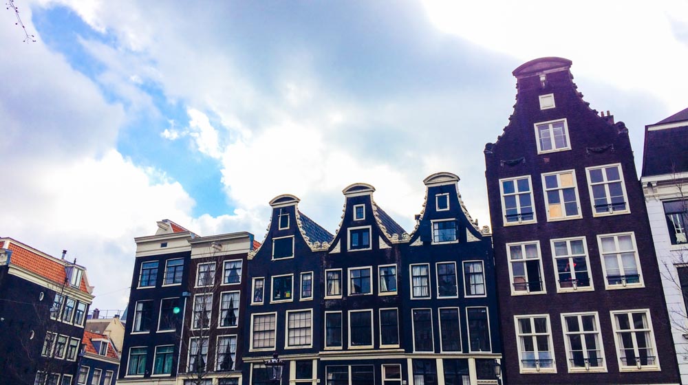 explore Amsterdam solo- buildings