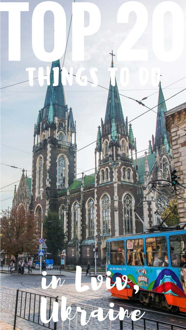 Top 20 selected things to do in #Lviv, the cultural capital of Ukraine, including cultural and foodie places. | #Ukraine, #Lviv