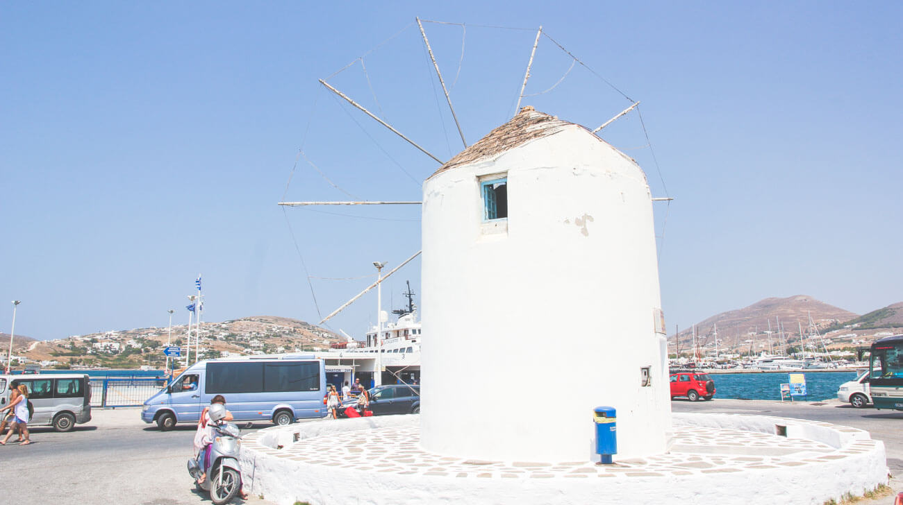 Paros Island - Parikia windmill