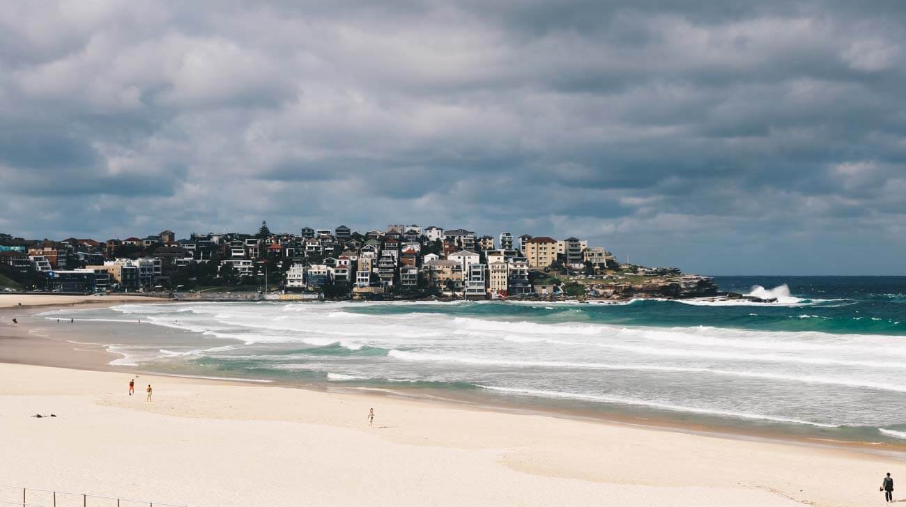 Bondi Beach in April