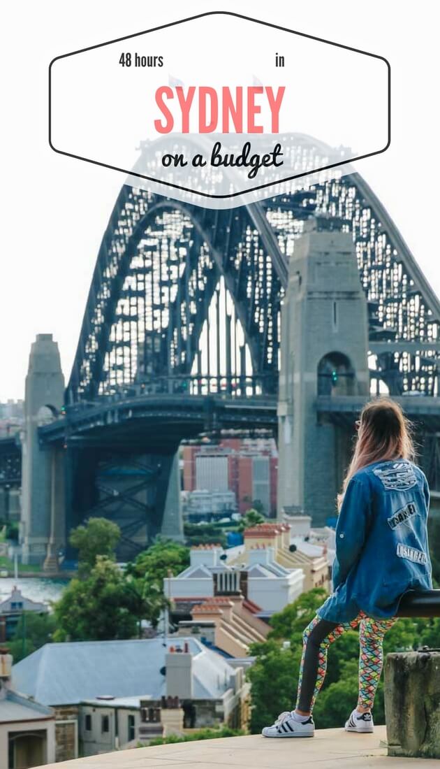 How to spend 48 hours in #Sydney without hurting your budget? | 48 hours in Sydney on a budget including where to eat and sleep| #Australia