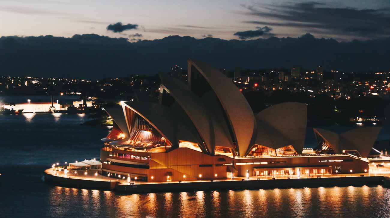 Sydney Opera House in the morning