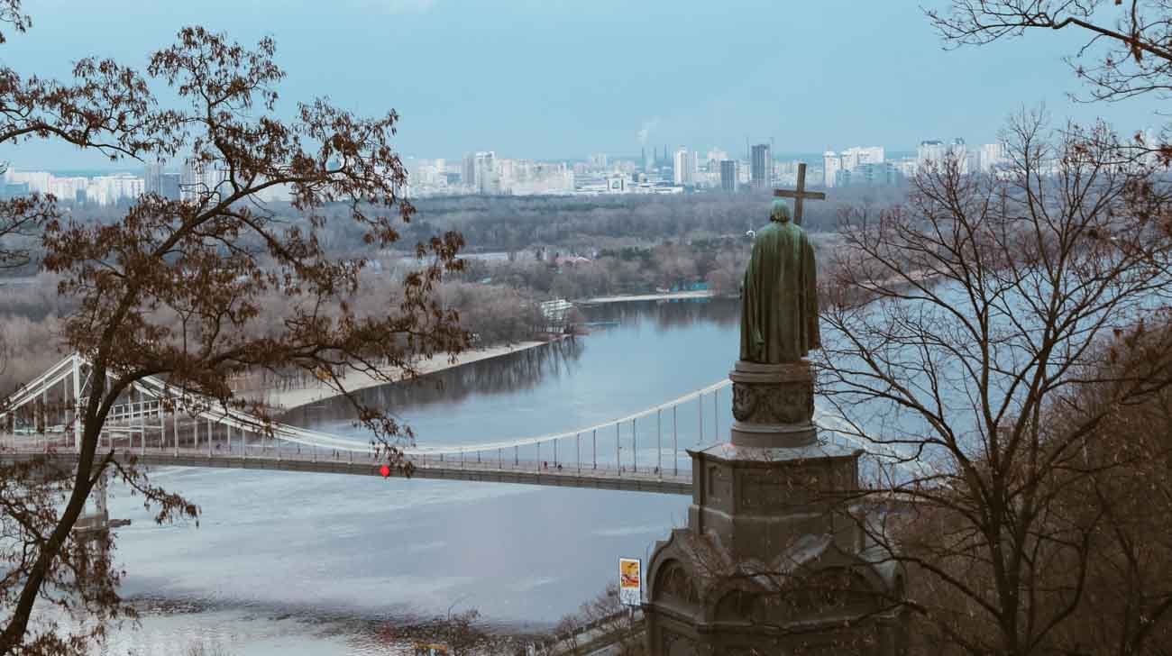 Statue of Volodymyr the Great of Kievan Rus