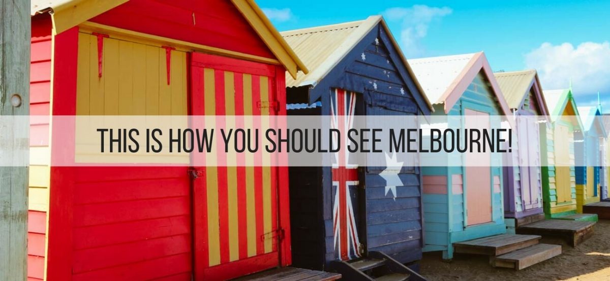 This is how you should see Melbourne!