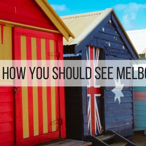 This is how you should see Melbourne!