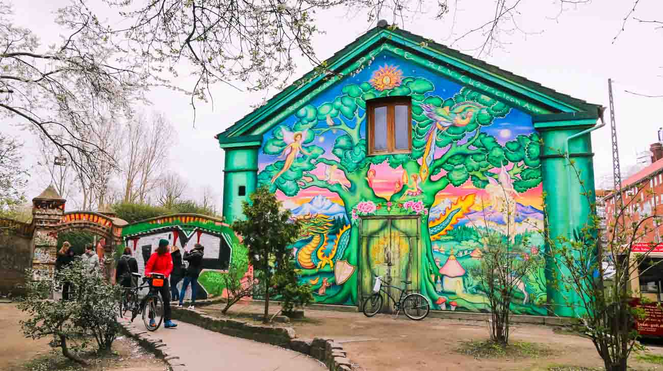Most instagrammable places in Copenhagen - Christiania