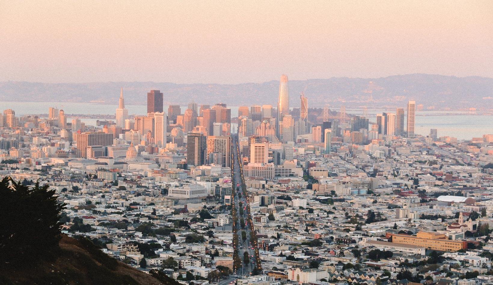 Dear California, San Francisco sunset