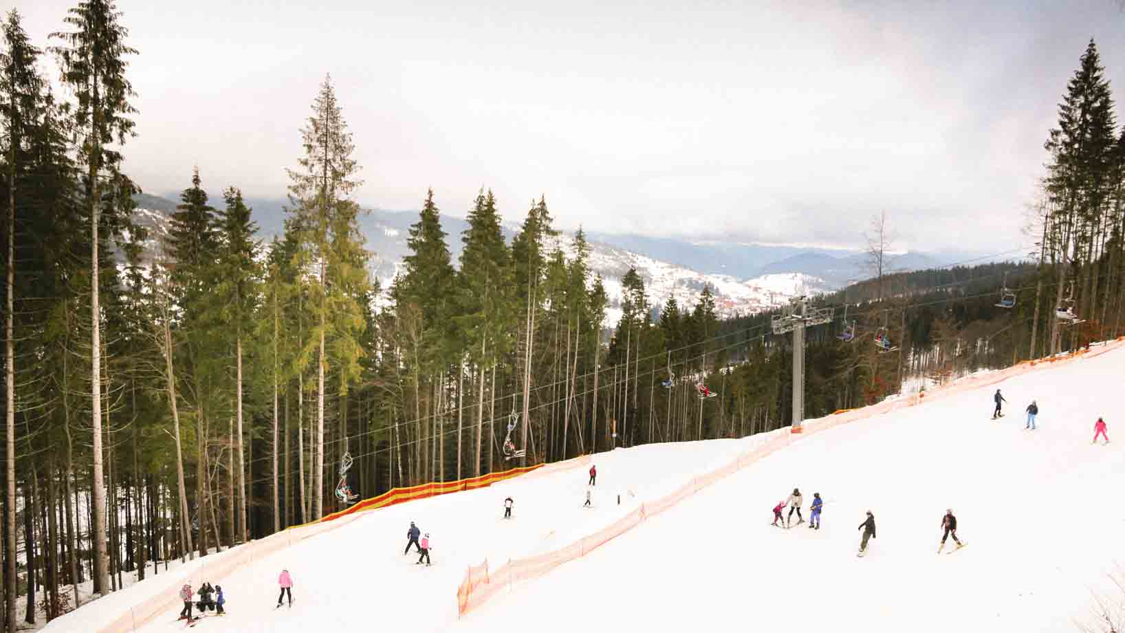 Best places to go skiing in Europe,Bukovel Ukraine