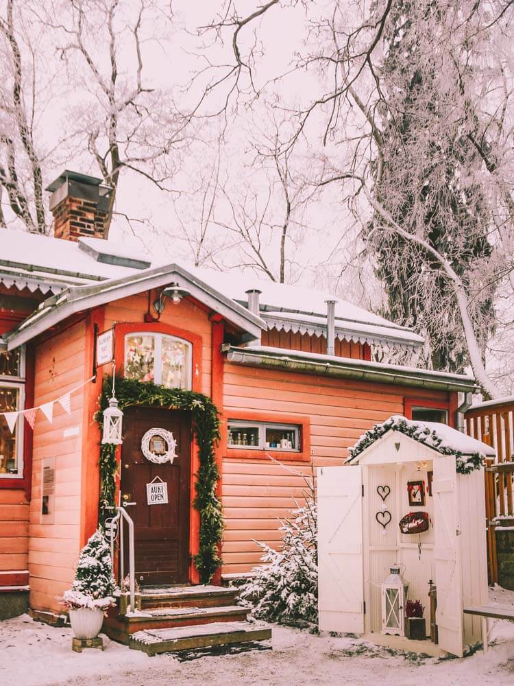 Tallipiha Stable Yards. Things to Do in Tampere on a winter holiday in Finland