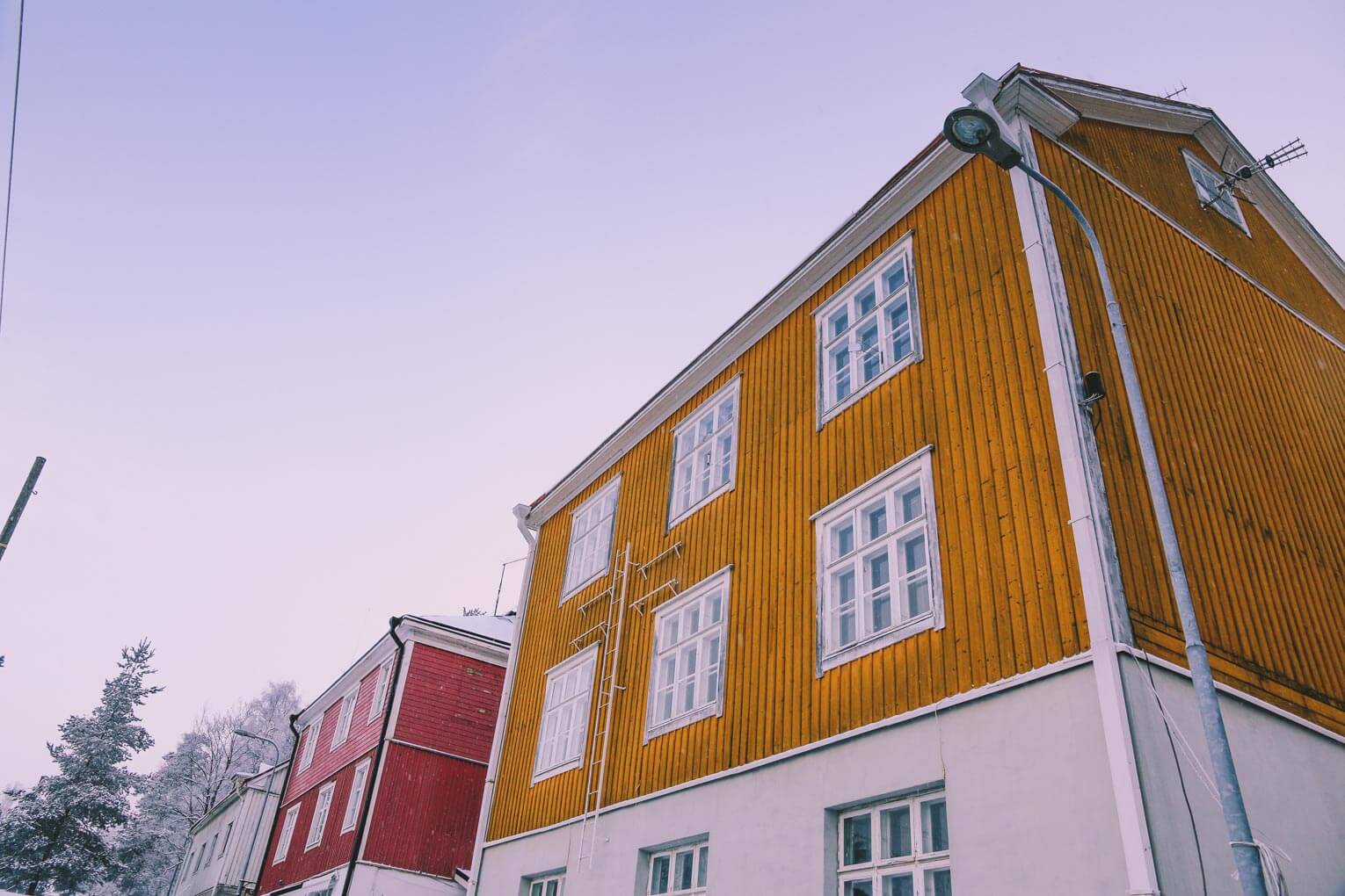 "Pispala wooden houses Things to do in Tampere on a winter holiday in Finland