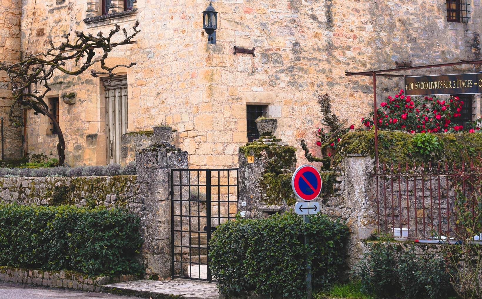 Domme Roses Dordogne Villages in Southwest France,_