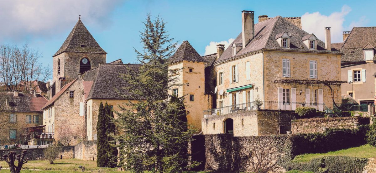 Dordogne Villages in Southwest France Cover page