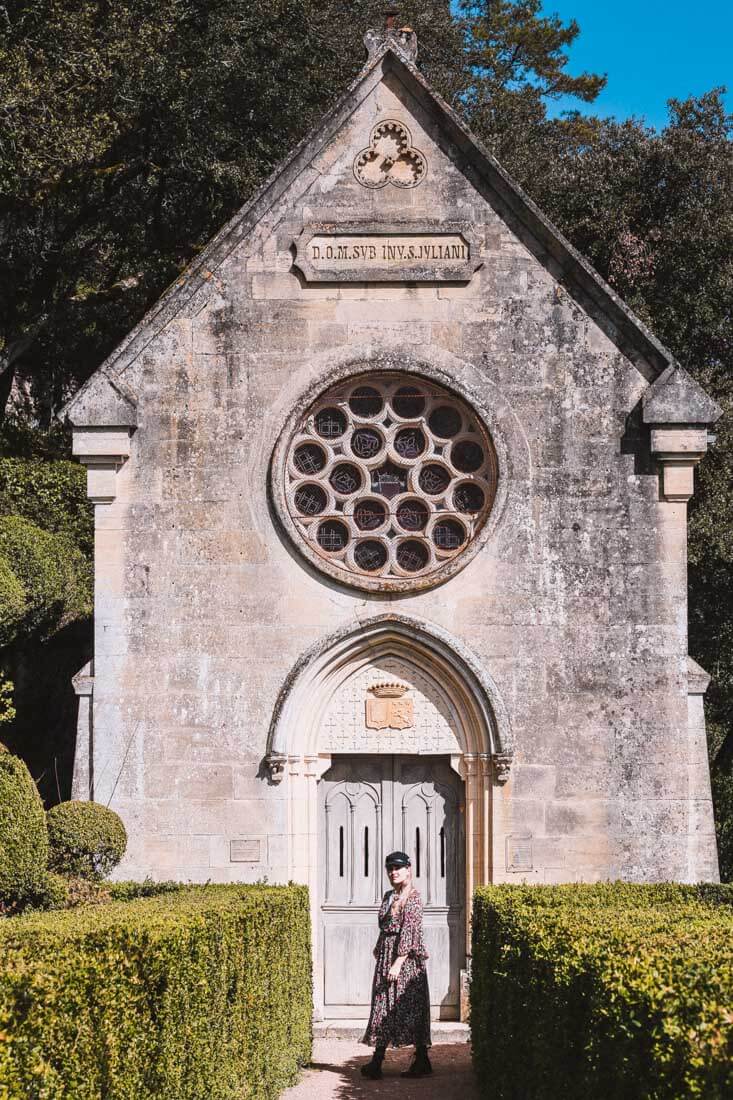 Jardín du Marqueyssac Chapel, Dordogne Villages in Southwest France,_