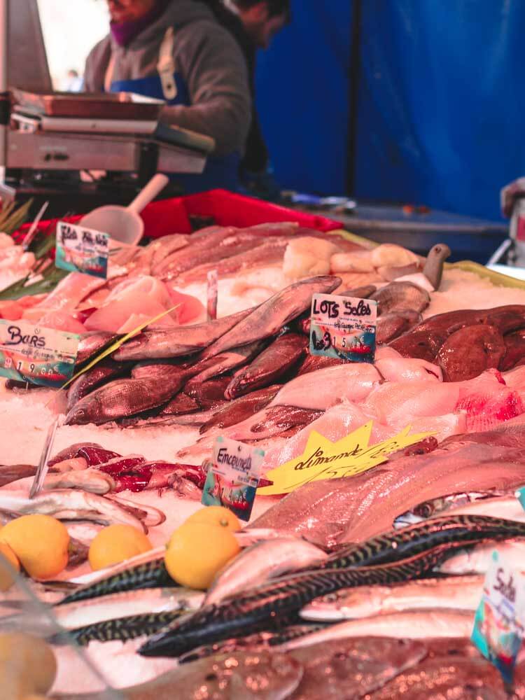 Perigueux Market Fish Dordogne Villages in Southwest France,_