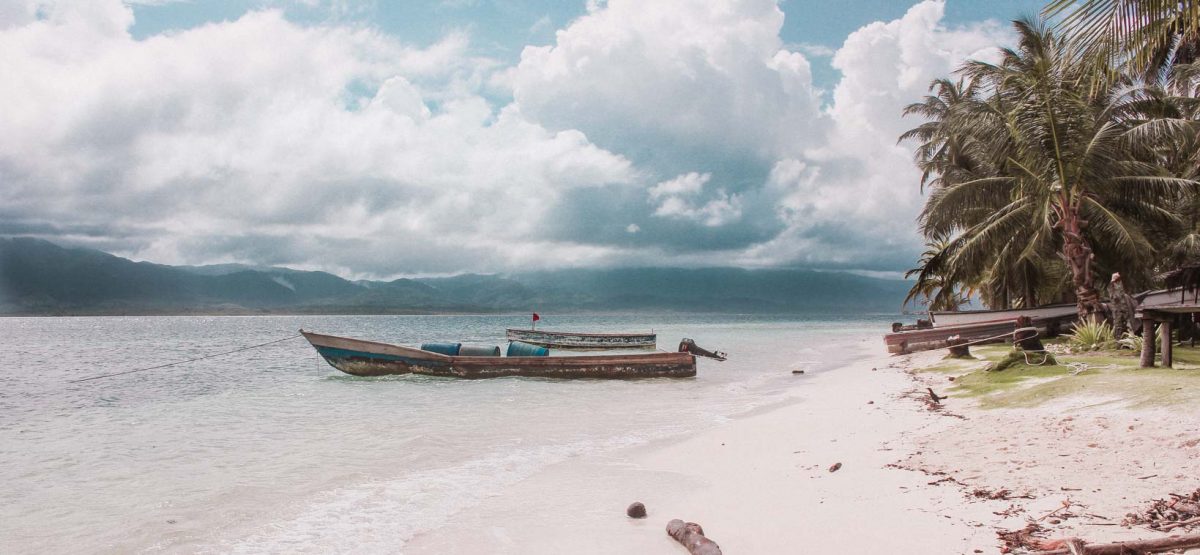 San Blas Islands Pelican island_