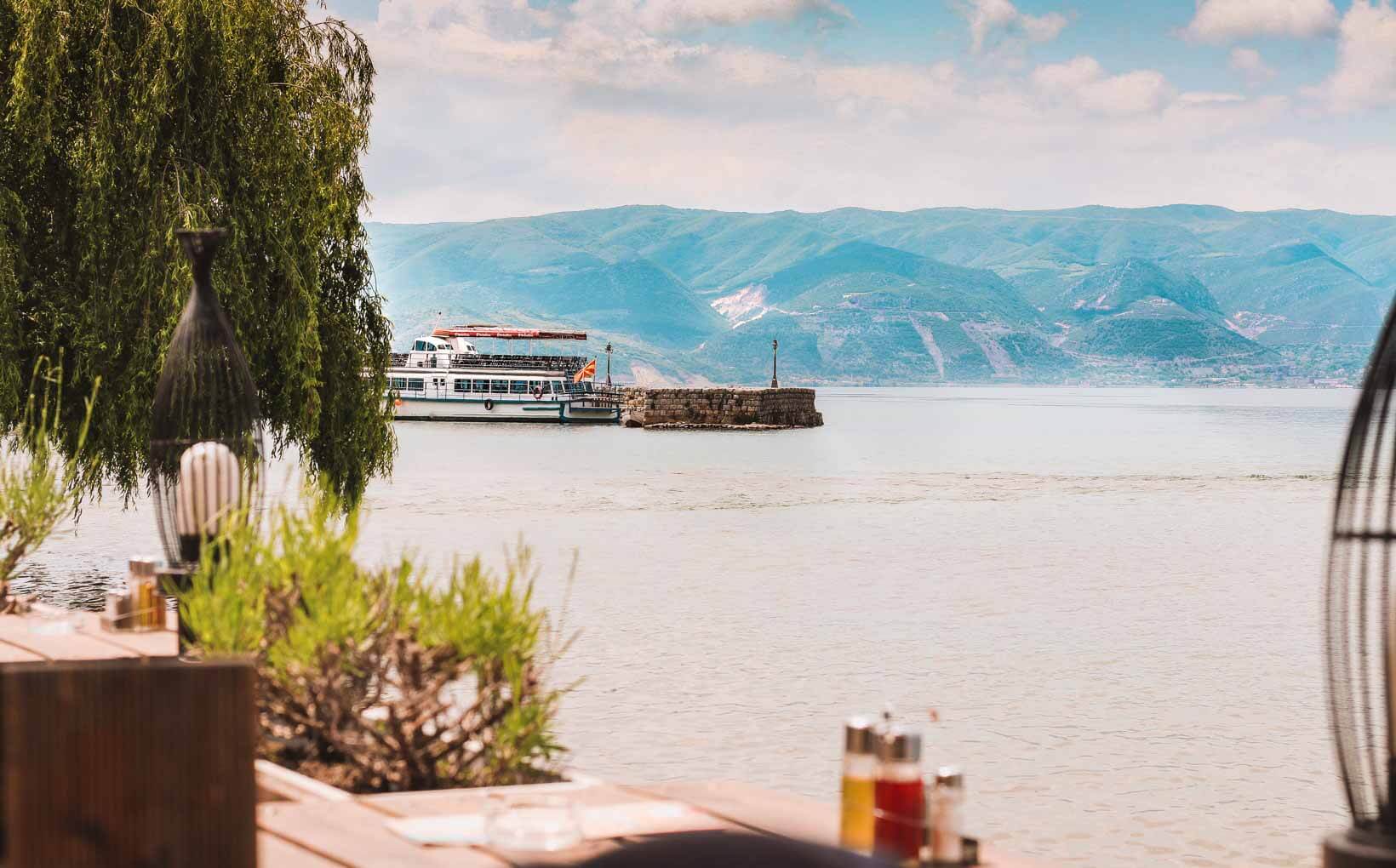 St. Naum Monastery cafe cofee, Things to Do in Ohrid Lake, Macedonia