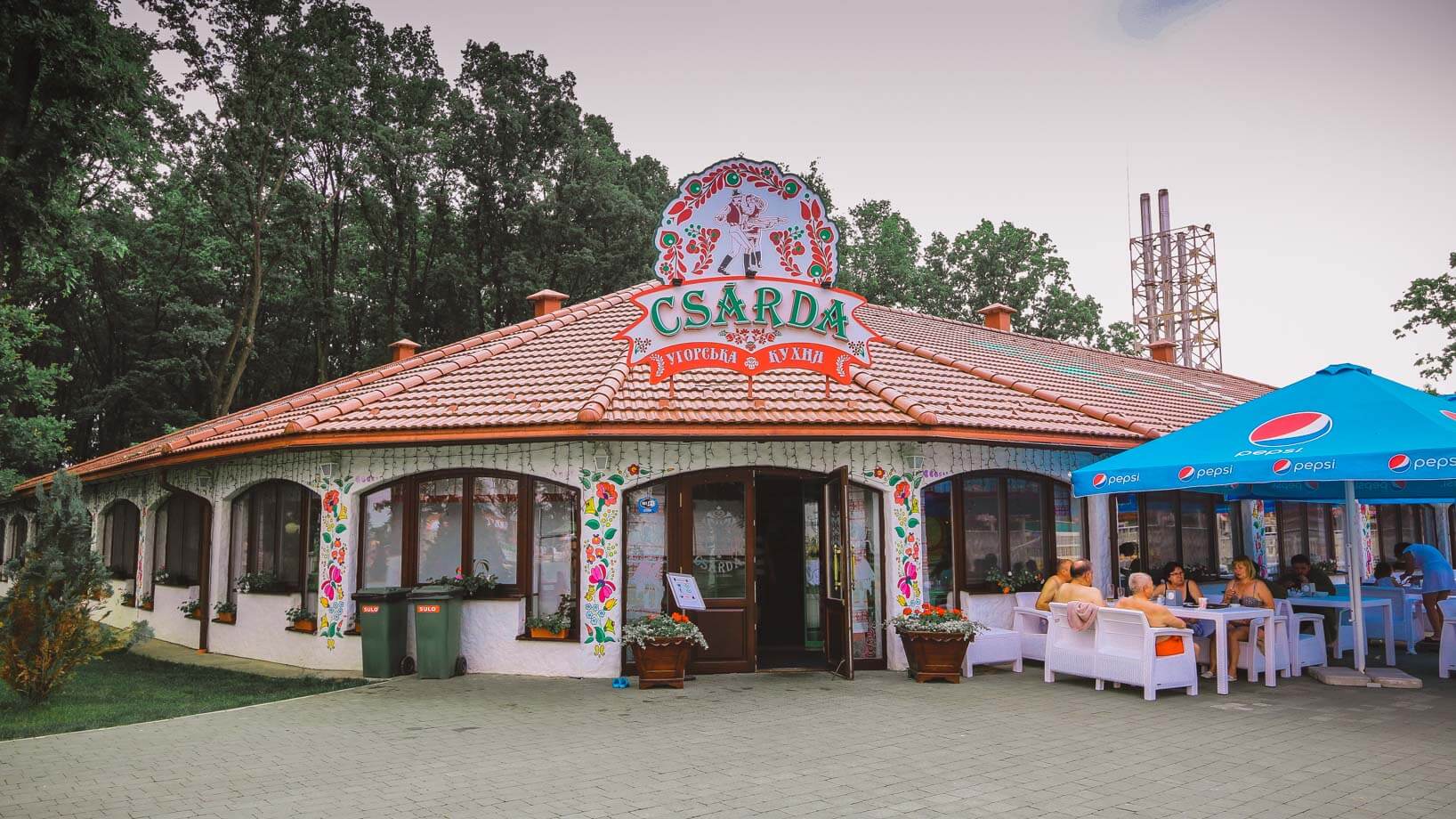 Csarda Restaurant, Thermal Waters Kosino in Carpathians might be the Best Ukraine Spa