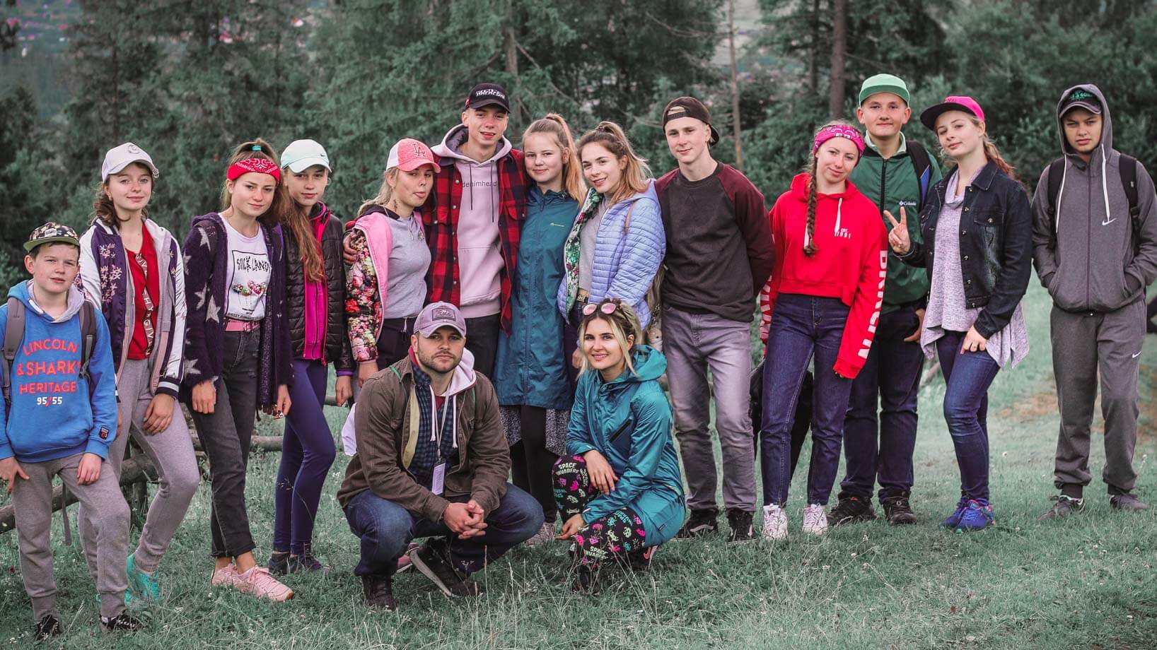 Our camp team. Kids' summer camp in Ukraine_