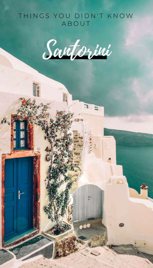 Find out interesting things you didn't know about Santorini, Greece, before you book your holidays in Santorini. This island is perfect for a great holiday in Greece. #Greece #Santorini #islandholiday #honeymoon 