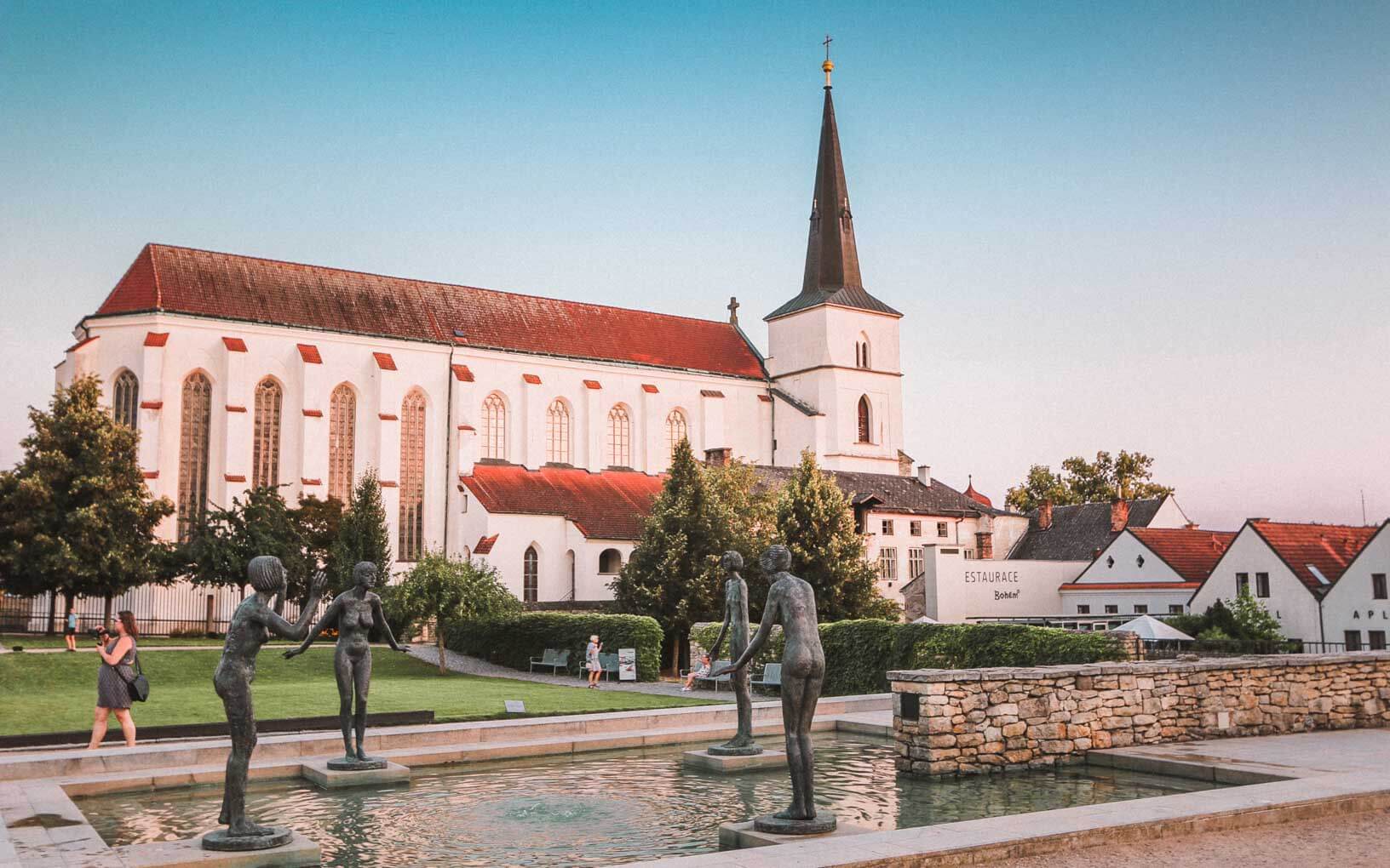 Monastery Garden Pool - Visit Litomysl in Czechia - the New Paris for Bohemian Souls