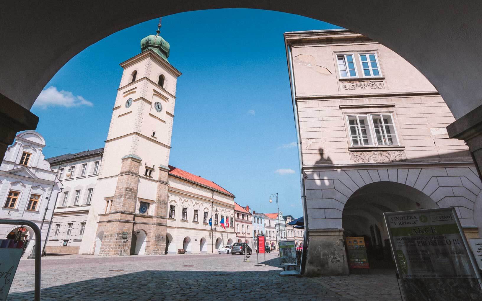 Smetanovo square views - Visit Litomysl in Czech Republic