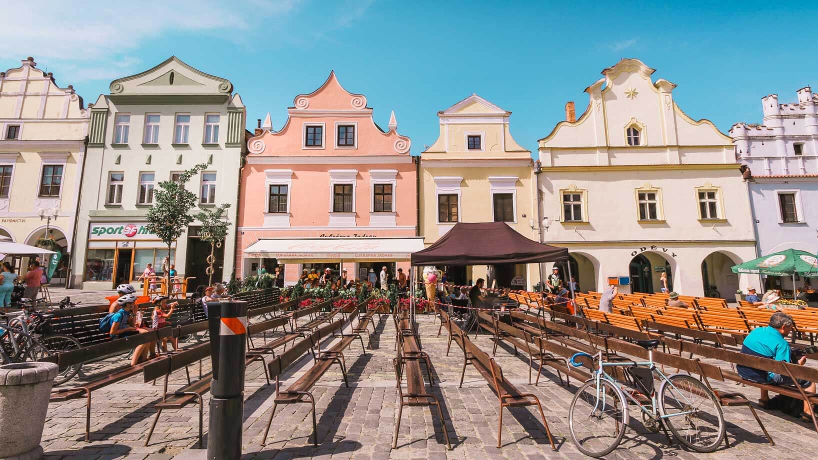 Masaryk Square - How To Spend A Day in Trebon Czech Republic