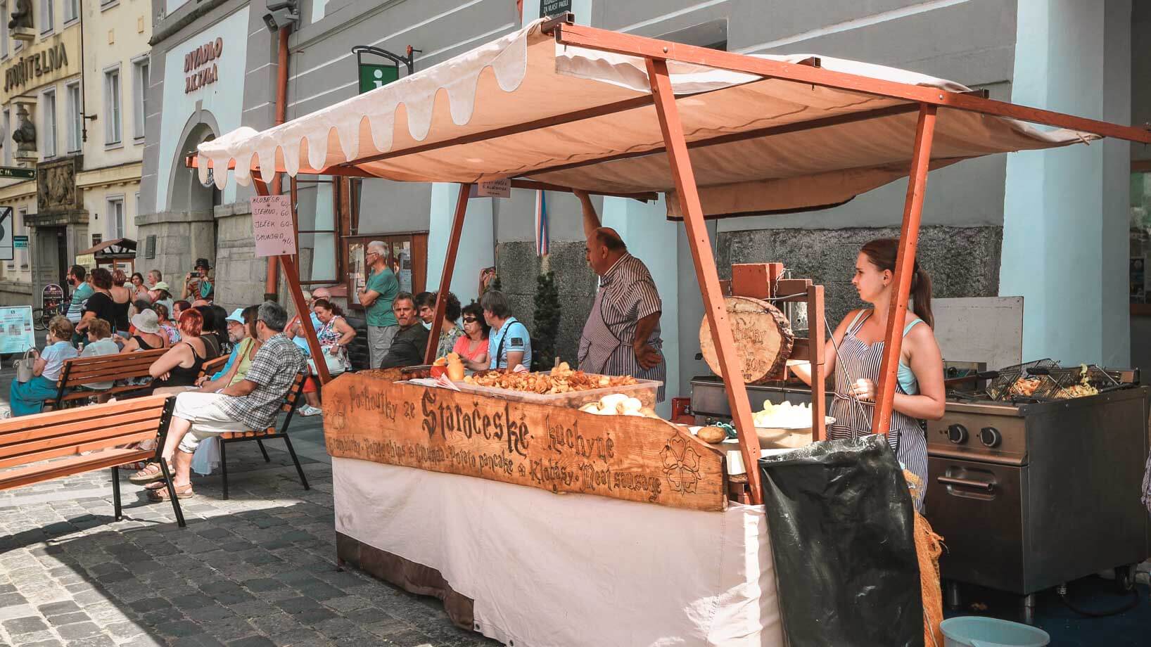 Trebon Street Food - How To Spend A Day in Trebon Czech Republic