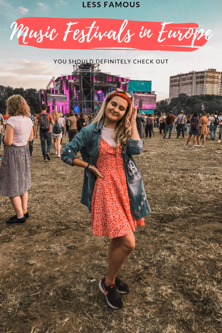 Get your summer schedule full with less famous music festivals in Europe that You should check out in order to get your summer full of the best music festivals in Europe. #musicfestival #europe