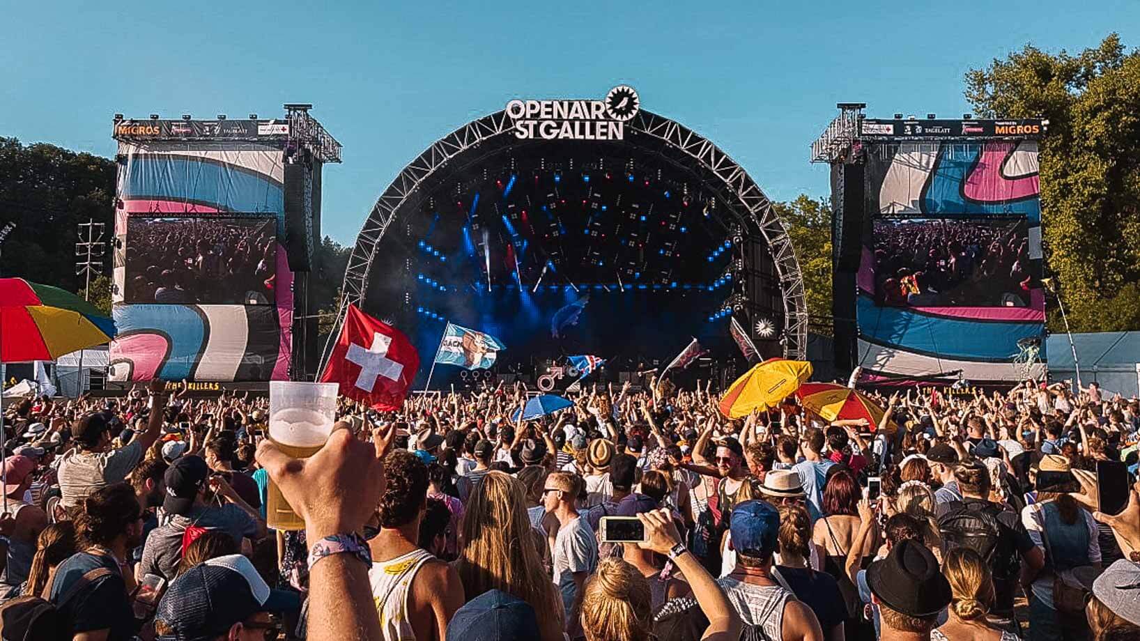 OpenAir St. Gallen Festival- Less Famous Music Festivals in Europe that You Should Check Out