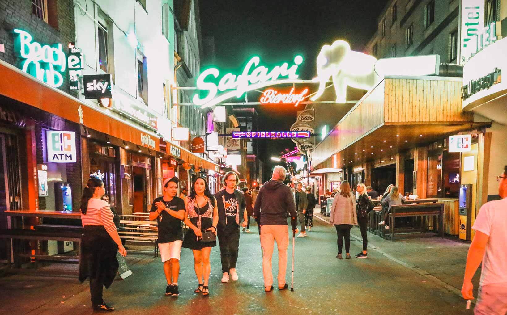 Reeperbahn street. How to Visit Reeperbahn Clubs Festival Like a Pro