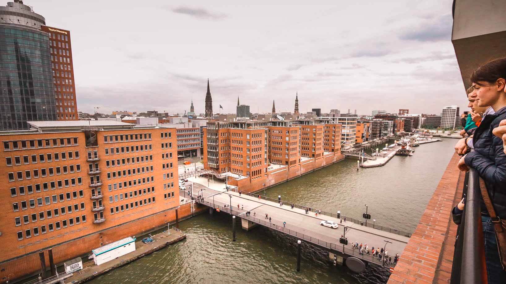 View from Elbphilharmonie. How to Visit Reeperbahn Clubs Festival Like a Pro