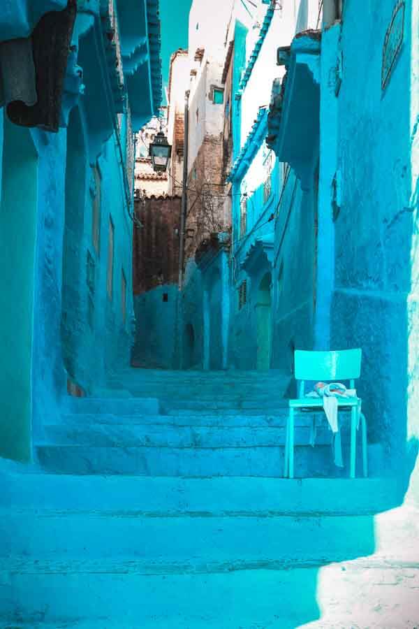 Chefcaouen medina walk Surviving Solo Travel in Morocco As A Girl