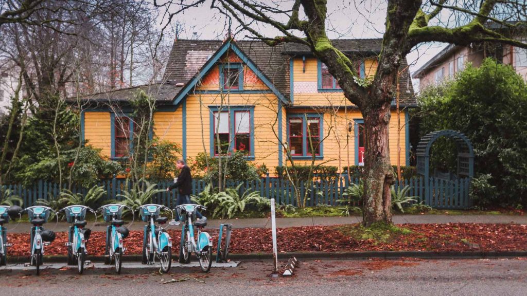 Cute houses at Mount Pleasant - 10 Fun Things to Do in Vancouver in Winter