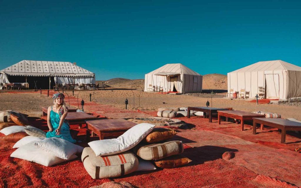Merzouga-desert-camp-One-Week-Morocco-Itinerary
