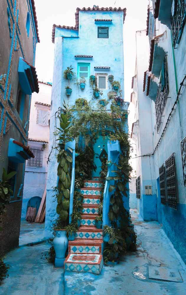 Morocco-Blue-city-Chefchaouen-doors