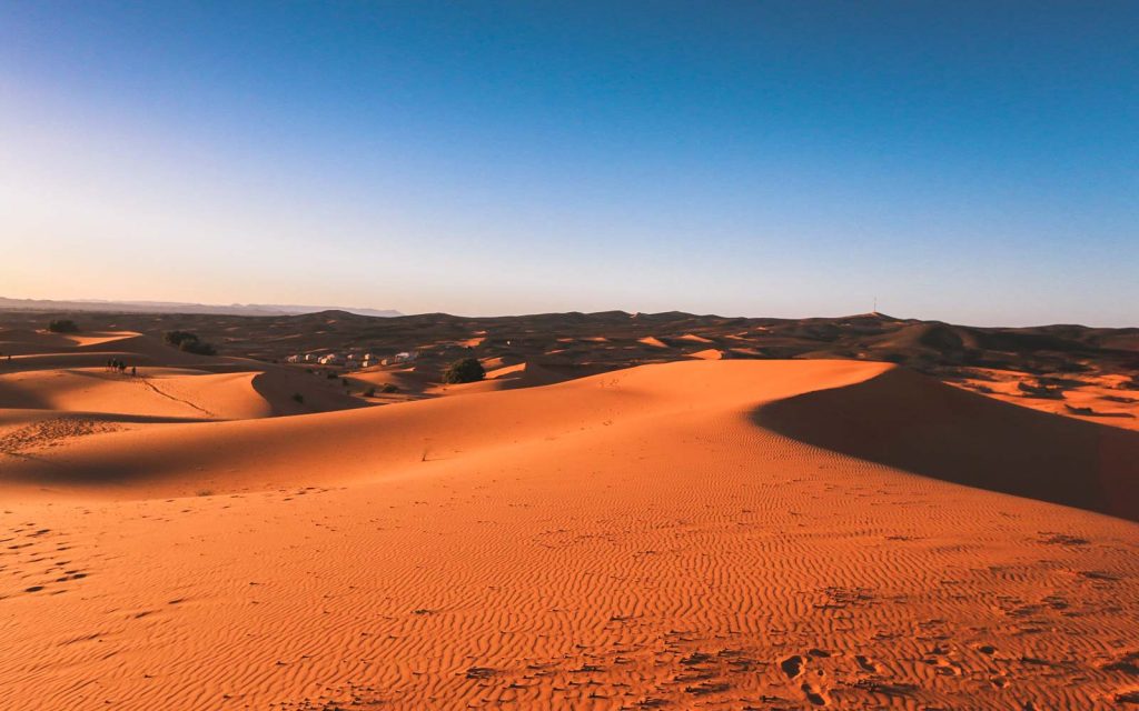 Sunset-in-Sahara-Desert-Morocco-10-Day-Itinerary