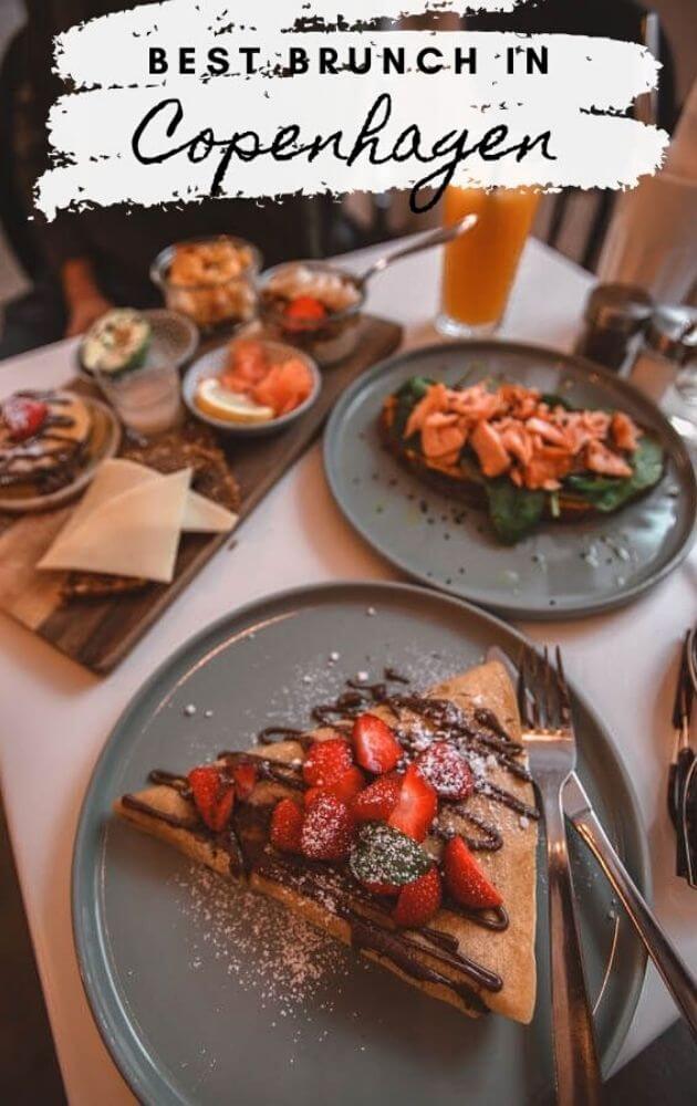 List of best places for brunch Copenhagen has to offer per neighborhood. From instagram-friendly colorful dishes to healthy organic food, this list of best Copenhagen cafes will give you a good idea of where to eat in Copenhagen. #Copenhagen #brunch