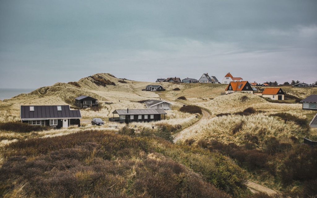 Summer-in-Denmark-Løkken-town
