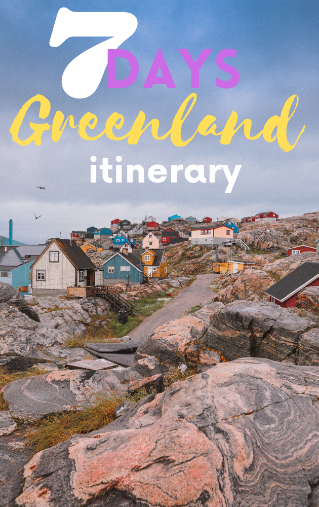 Use this comprehensive 7 day Greenland travel itinerary for your Arctic adventure in the summer season. From Kangerlussuaq - Uummannaq - Ilulissat - to Sisimiut.